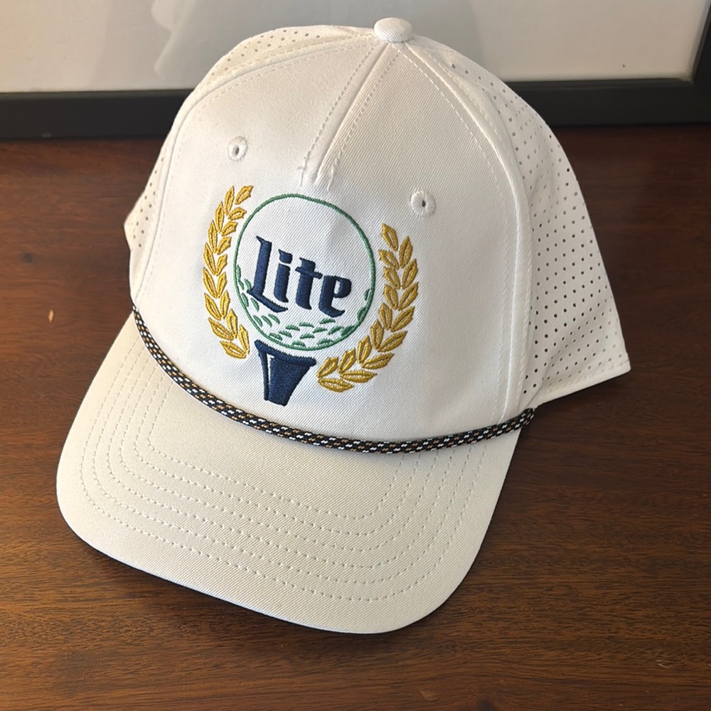 Miller Lite Golf Beer Hat